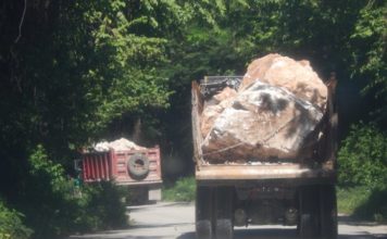 BARAHONA: Empresa de Gonzalo Castillo destruye montaña sobre río en La Ciénaga