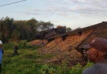 Dos muertos y tres heridos al descarrilarse tren cargado de caña en La Romana