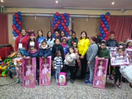 ONG dominicana entrega juguetes en Madrid