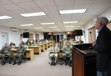 Ejército realiza conferencia en EGEMERD por Aniversario del natalicio de Duarte