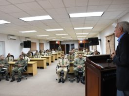 Ejército realiza conferencia en EGEMERD por Aniversario del natalicio de Duarte