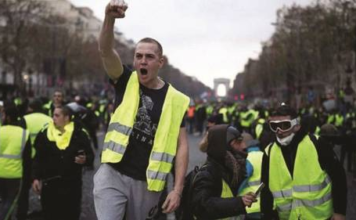 Los ‘chalecos amarillos’ salen a la calle en Francia por novena semana consecutiva