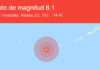 Un sismo de magnitud 6,1 se registra cerca de un volcán en Alaska