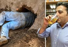 Hombre construye un túnel desde su casa al bar para escapar por las noches de su esposa