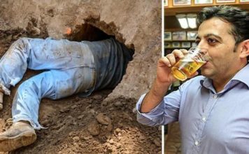 Hombre construye un túnel desde su casa al bar para escapar por las noches de su esposa