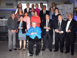 Reconocen a dirigentes, propulsores y entidades en la gala del tenis dominicano