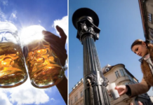 Eslovenia inaugura la primera fuente pública de Cerveza en la calle