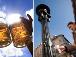 Eslovenia inaugura la primera fuente pública de Cerveza en la calle