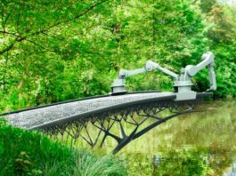 Construyen un puente en Ámsterdam con impresoras 3D