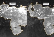 ¿Cómo se vio desde el espacio el apagón más largo de Venezuela?