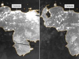 ¿Cómo se vio desde el espacio el apagón más largo de Venezuela?