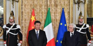 El presidente chino elogia en Italia una alianza sin problemas