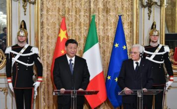 El presidente chino elogia en Italia una alianza sin problemas