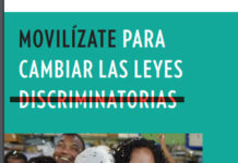 Piden modificar leyes discriminatorias