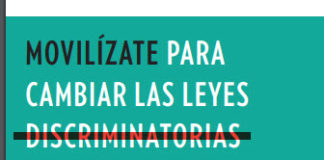 Piden modificar leyes discriminatorias