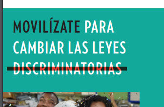 Piden modificar leyes discriminatorias