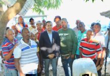 Omar Guevara recibe el apoyo de la Asociación de Pescadores del Río OZAMA y Mar Caribe (APROMAR)
