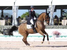 Yvonne Losos se destaca en Gran Premio Palm Beach Dressage Dervy