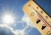 Temperaturas calurosas en gran parte del país