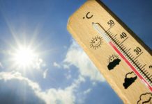 Temperaturas calurosas en gran parte del país