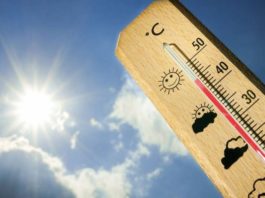 Temperaturas calurosas en gran parte del país
