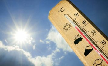 Temperaturas calurosas en gran parte del país