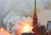 La catedral de Notre Dame de París sufre un importante incendio