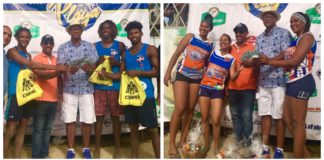 Cabarete Local y Primas triunfan en Voleibol Playero Cabarete 2019