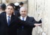 Bolsonaro visita el Muro de los Lamentos con Netanyahu, algo inédito para un jefe de Estado