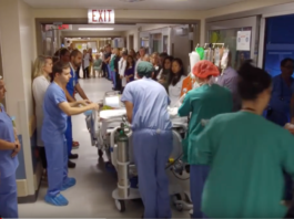 Un último homenaje para quienes van a donar sus órganos