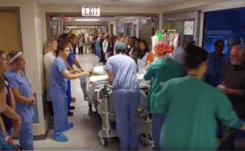 Un último homenaje para quienes van a donar sus órganos