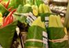 Supermercado eliminó fundas por hojas de plátano