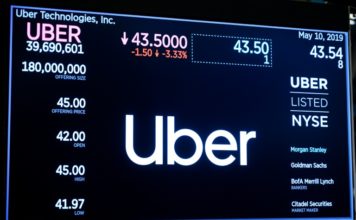 Uber tropieza en su debut en la Bolsa de Nueva York