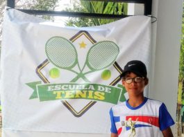 Enmanuel Muñoz conquista primer lugar de Torneo Juvenil de Tenis