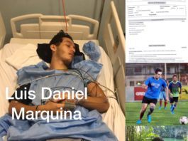 Joven futbolista de 20 años colapsa en pleno partido de fútbol en Santo Domingo