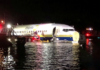 Un avión Boeing 737 patinó y cayó al río St. Johns en Jacksonville, Florida