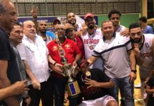 Astros son los campeones del baloncesto de Bonao