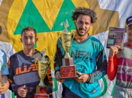 Mejía y Taveras se imponen en segunda carrera puntuable de motocross