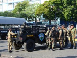 Congreso Nacional luce como zona de guerra