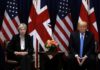 Trump confía en un gran tratado comercial con Reino Unido tras el Brexit