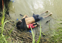 Desgarradora y conmovedora imagen indigna al mundo: un migrante y su bebé mueren abrazados intentando llegar a EE.UU.