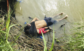Desgarradora y conmovedora imagen indigna al mundo: un migrante y su bebé mueren abrazados intentando llegar a EE.UU.