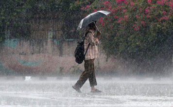 Debido a vaguada, continuarán aguaceros en gran parte del país