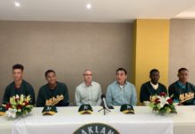 Atléticos firman al SS Robert Puasón y otros 10 jugadores internacionales