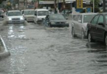 Continuarán los fuertes aguaceros en gran parte del país