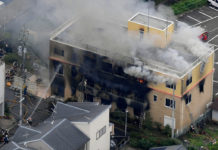 Japón, conmocionado por el incendio en el estudio Kyoto Animation