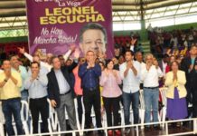 Leonel va para la calle “a defender la Constitución”