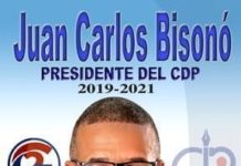 Respaldo que recibe Juan Carlos Bisonó ponen elecciones por la presidencia al CDP de un solo lado