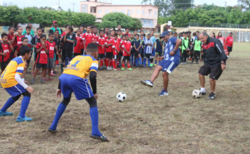 Inauguran Torneo Nacional de Fútbol Infantil Padre Vicente en Moca