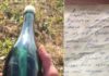 El mensaje en una botella que lanzó al mar un capitán soviético en 1969 y fue descubierto ahora en Alaska